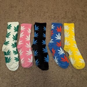 5 pairs- Weed socks